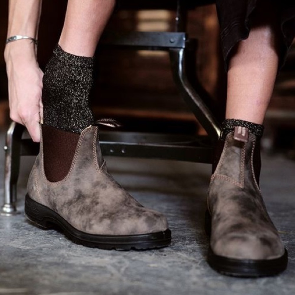 Blundstone classic Chelsea rustic brown boot